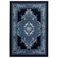 United Weavers Of America United Weavers of America 2050 10564 35C 2 ft. 7 in. x 4 ft. 2 in. Bristol Fallon Navy Rectangle Rug 2050 10564 35C